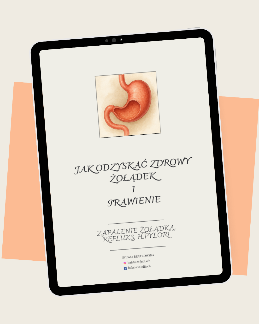 E-book - Jak odzyskać zdrowy żołądek i trawienie.