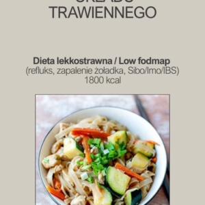 Jadłospis - 7 dniowy reset UKŁADU TRWIENNEGO (1800 kcal)